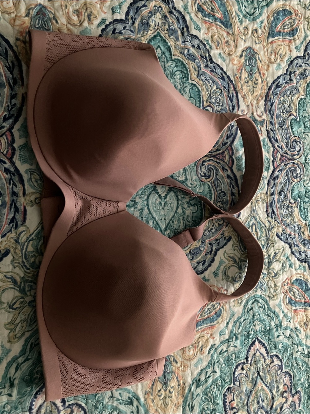 Bali Smooth Moulded T-Shirt Bra in Mauve Pink